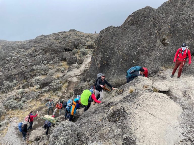 Barranco wall Kilimanjaro